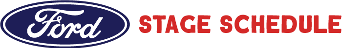 Ford stage schedule